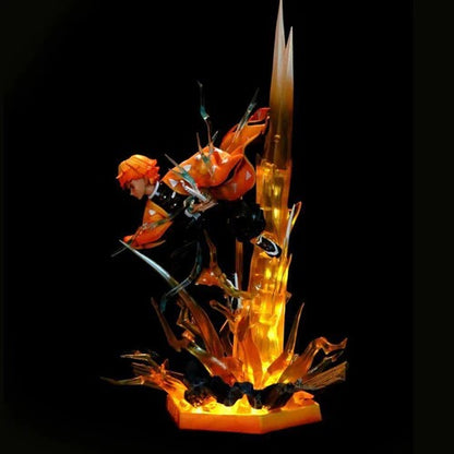 Demon Slayer Zenitsu Agatsuma Figure With Light - 35 cm