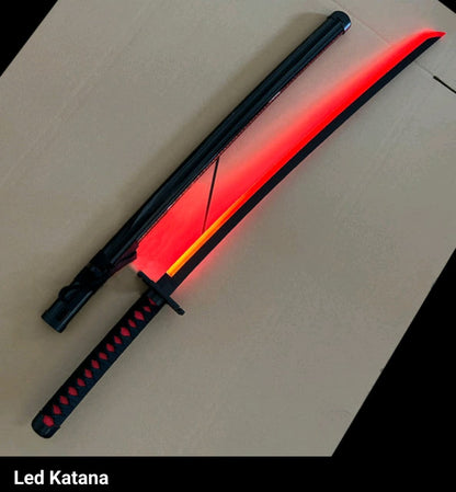 Bleach Ichigo Zangetsu LED Katana Sword With USB Cable (No COD Allowed On This Product) - Prepaid Orders Only