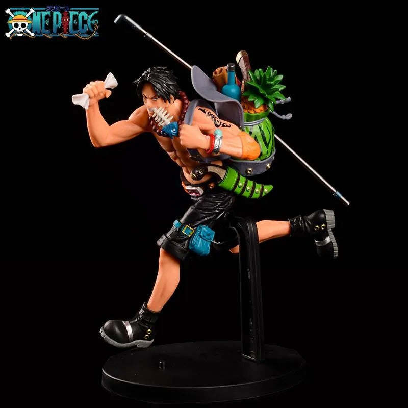 One Piece Portgas D. Ace Backpack Figure