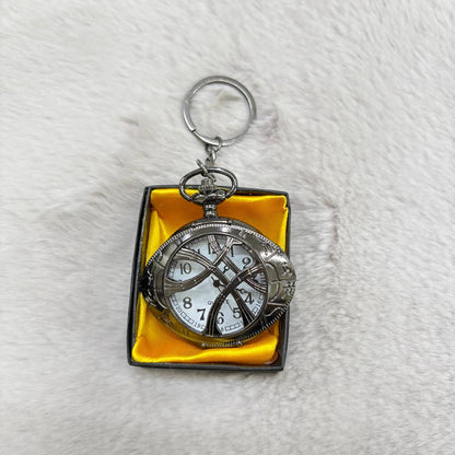 Doctor Strange Black Pocket Watch With Keychain
