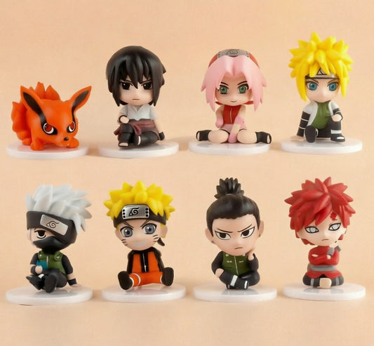 Naruto Set of 8 Figures