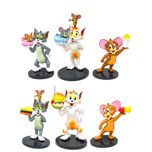 Tom And Jerry Foodie Cosplay Figure Set of 6