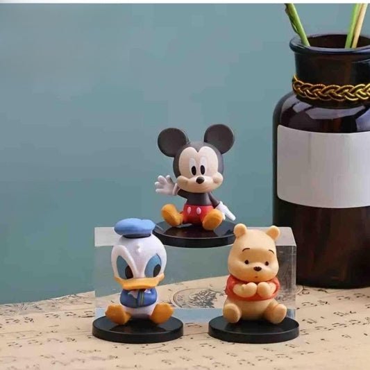Cute Cartoon Figures (Set of 3)