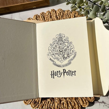 Harry Potter A5 Hogwarts Crest Magnetic Hardbound Planner Journal