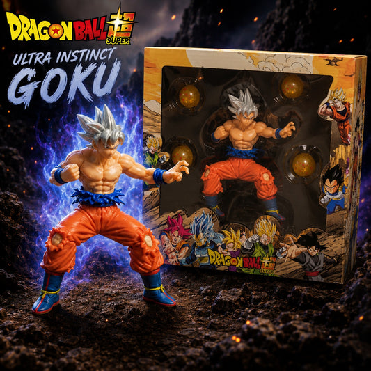 Ultra Instinct Goku Action Figure – Dragon Ball Super Collectible Figure