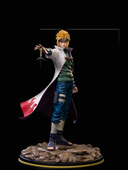 Namikaze Minato Statue PVC Figures Toys Anime Minato.