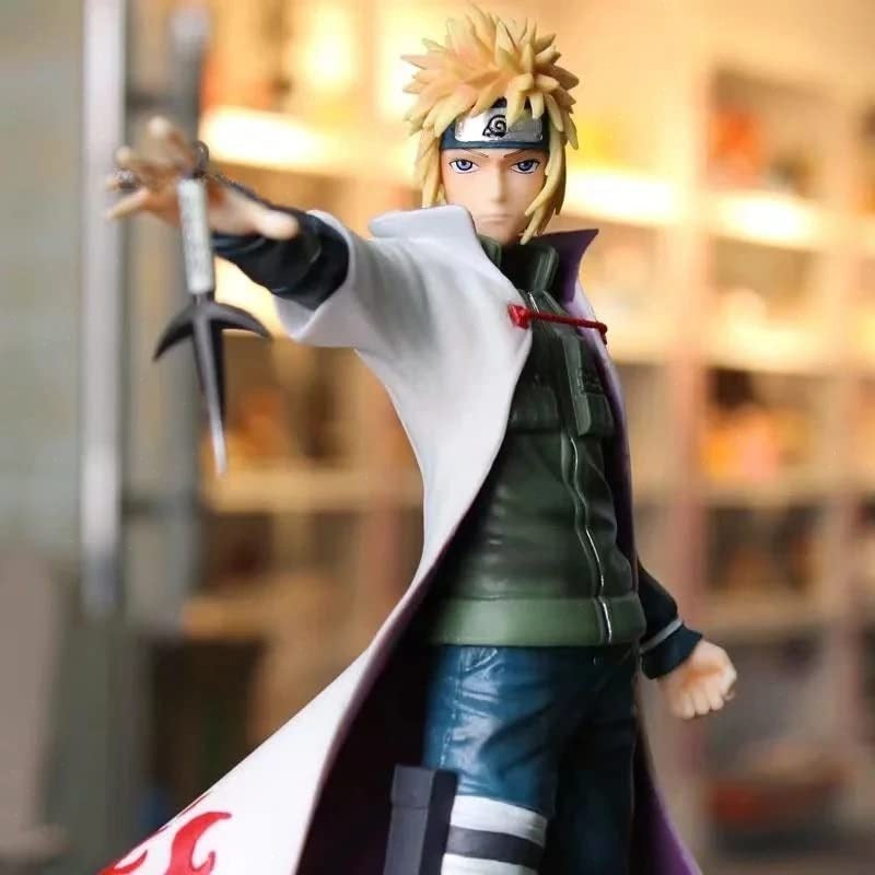 Namikaze Minato Statue PVC Figures Toys Anime Minato.