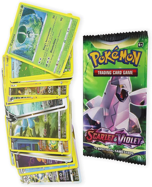 Anime Cartoon Card Game Scarlet & Violet (10 Cards Per Pack)
