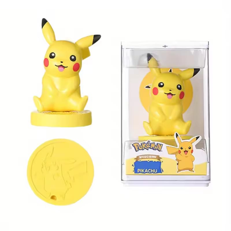 Pokemon Official  Figure Plus Stamp Series Set of 9 ( NO Return and No Replacement as Product is Seal Packed )
