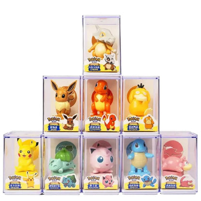 Pokemon Official  Figure Plus Stamp Series Set of 9 ( NO Return and No Replacement as Product is Seal Packed )