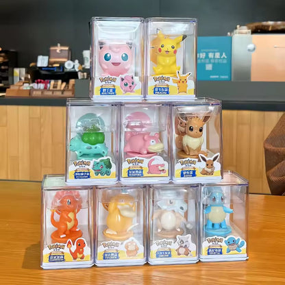 Pokemon Official  Figure Plus Stamp Series Set of 9 ( NO Return and No Replacement as Product is Seal Packed )