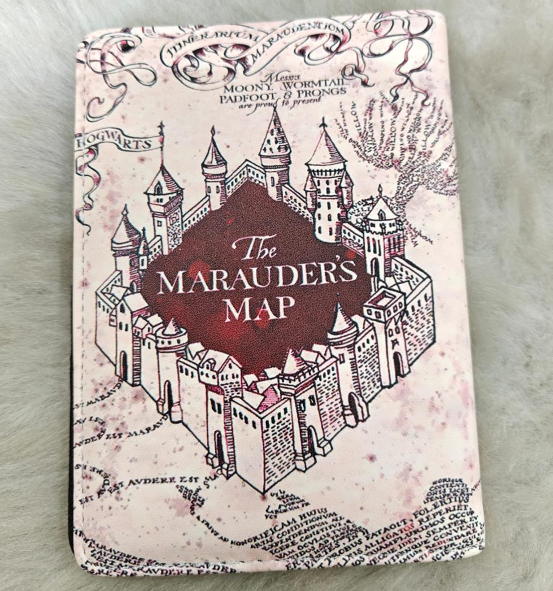 Harry Potter Passport Cover The Marauders Map
