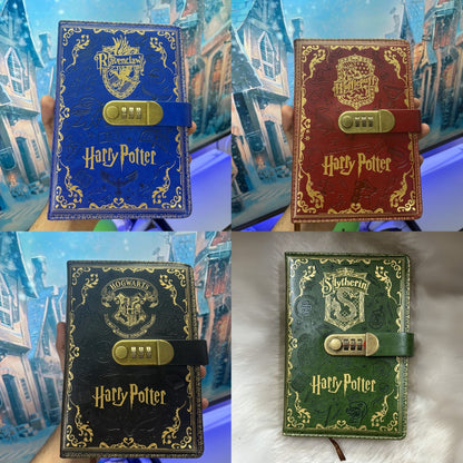 Harry Potter Collectable Retro Diary With Lock (Select From Drop Down Menu)
