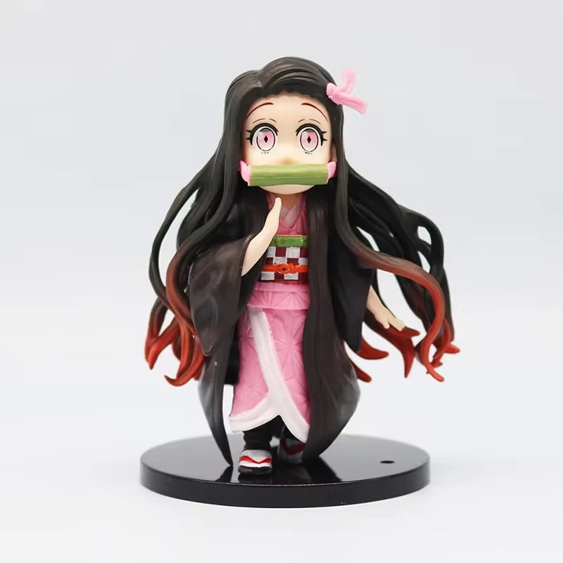 Demon Slayer Nezuko Figure Set of 6 - 10 cm