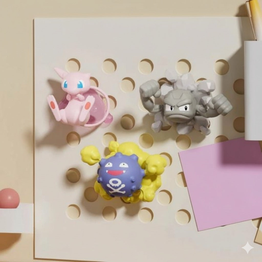 Pokemon Original 3d Fridge Magnets