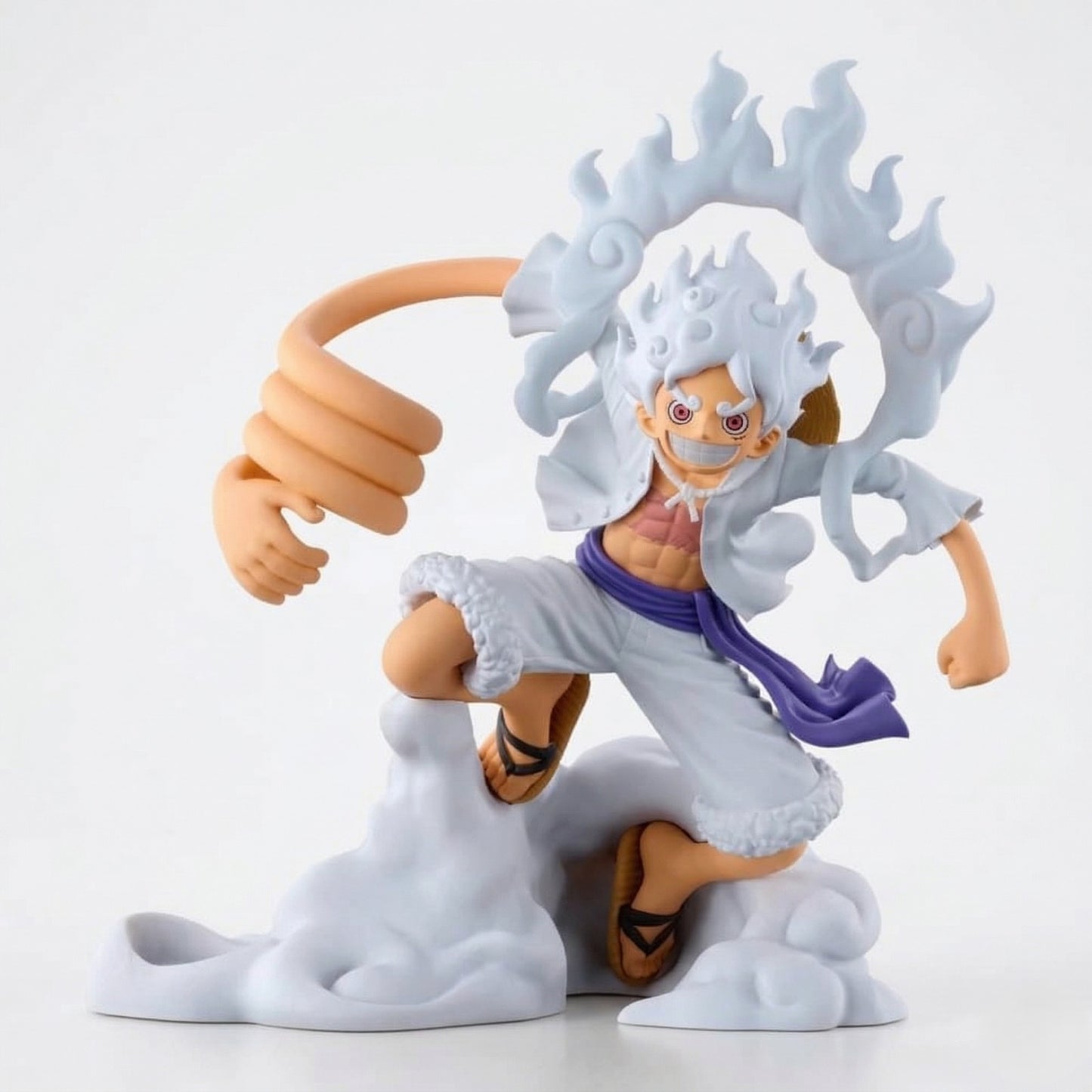One Piece Monkey D' Luffy Gear 5 Sun God Nika Figure