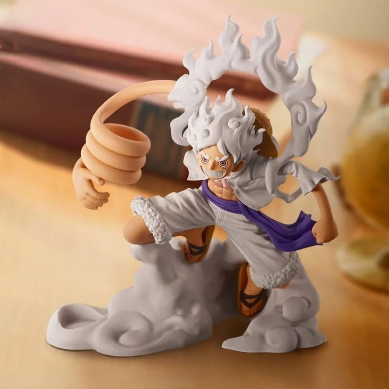 One Piece Monkey D' Luffy Gear 5 Sun God Nika Figure