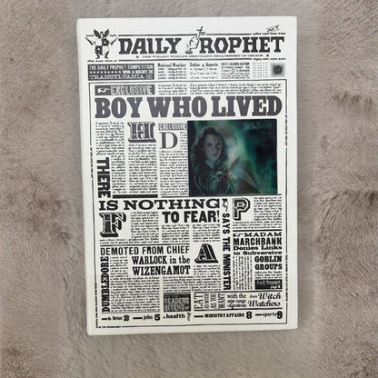 Harry Potter A5 Daily Prophet Boy Who Lived Picture Changing Notebook