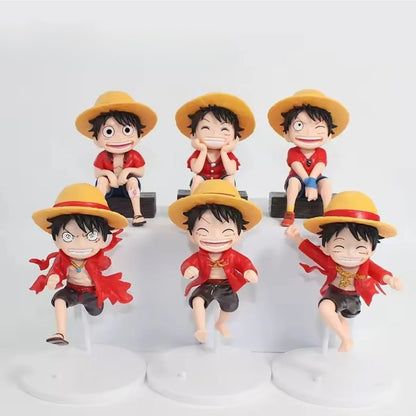 One Piece Monkey D' Luffy Figure Set of 6