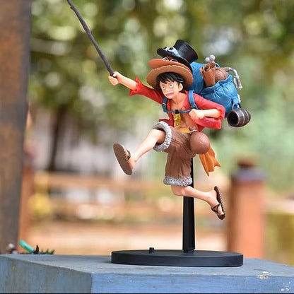 One Piece Monkey D' Luffy Backpack Figure