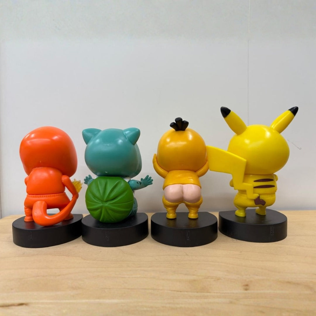 Shinchan Figure Set of 4 - Pokemon's Version