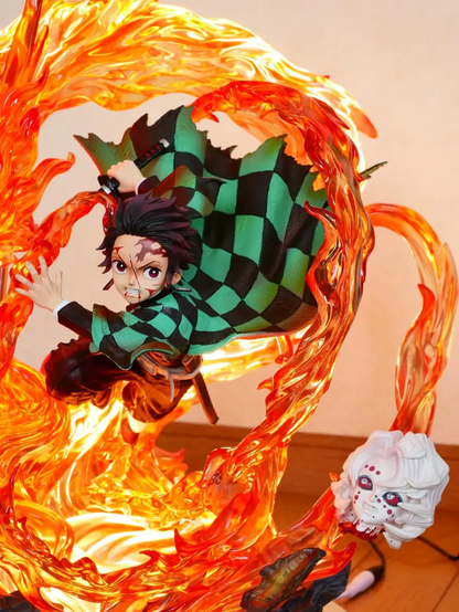 Demon Slayer Kamado Tanjiro Figure With Light - 33 cm