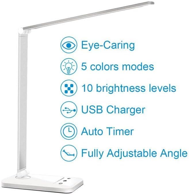 LED™ Desk Lamp Touch Control 3 Levels Brightness (white)