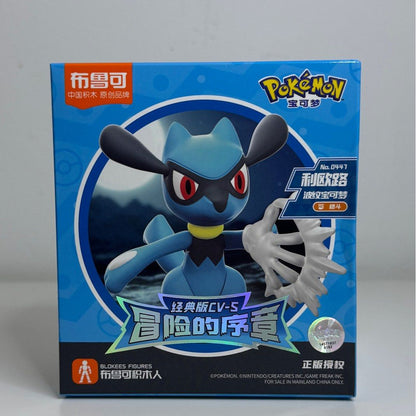 Pokemon Blockees Anime cartoon Collectables Figures Set of 6