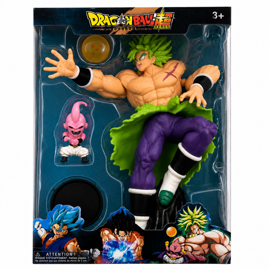 Super Saiyan Broly Action Figure – Dragon Ball Heroes Collectible Figure Set
