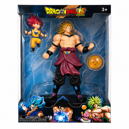 Legendary Super Saiyan Broly Action Figure – Dragon Ball Heroes Collectible Figure Set