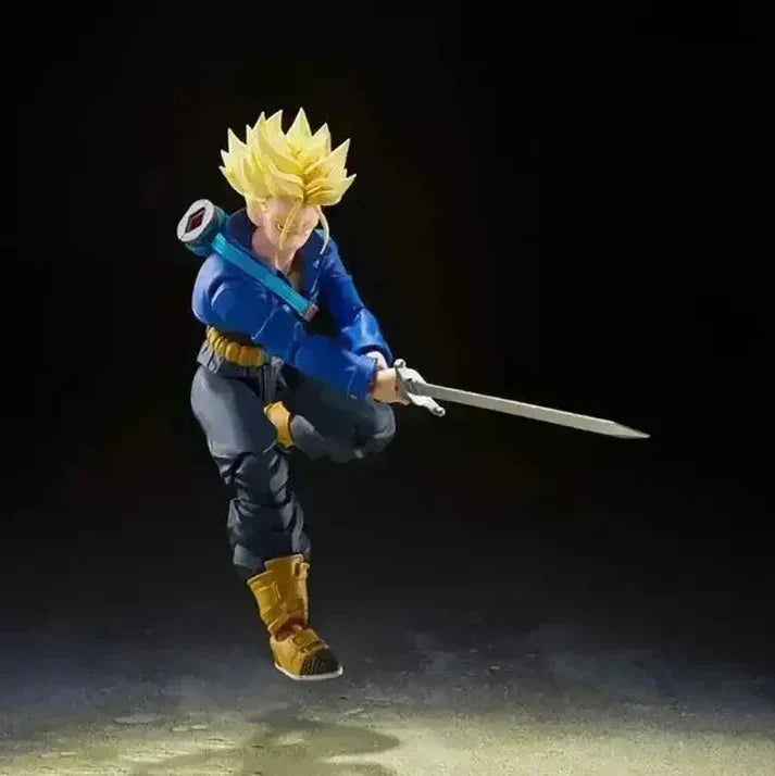 Dragon Ball Z Trunks Figure With Interchangeable Heads and Hands - 5.7 Inches