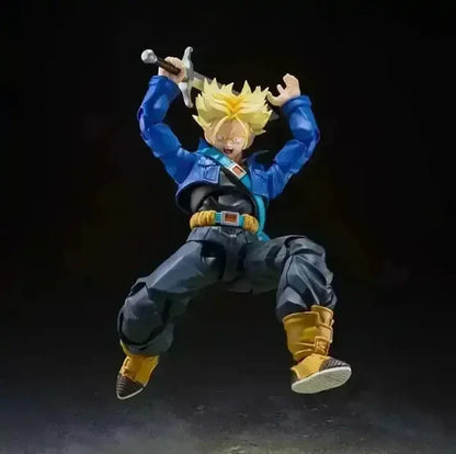 Dragon Ball Z Trunks Figure With Interchangeable Heads and Hands - 5.7 Inches