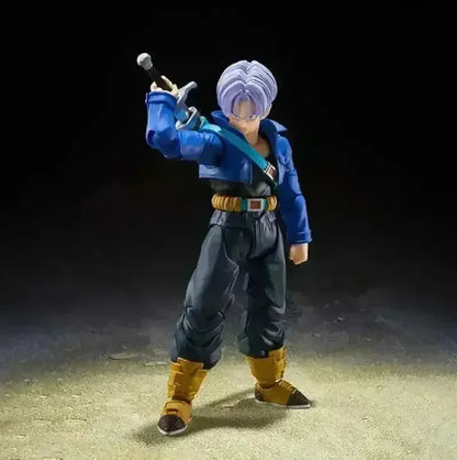 Dragon Ball Z Trunks Figure With Interchangeable Heads and Hands - 5.7 Inches