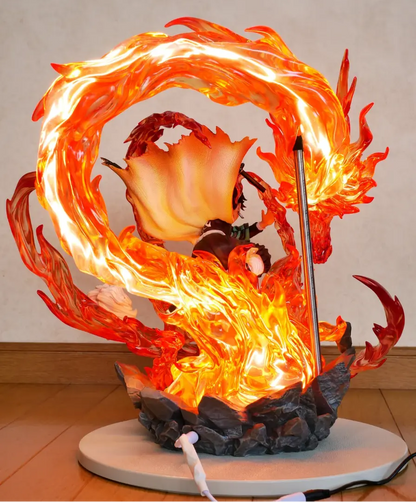 Demon Slayer Kamado Tanjiro Figure With Light - 33 cm