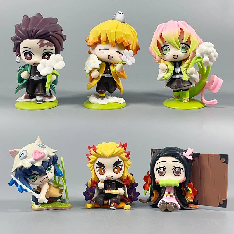 Demon Slayer Action Figure Set of 6
