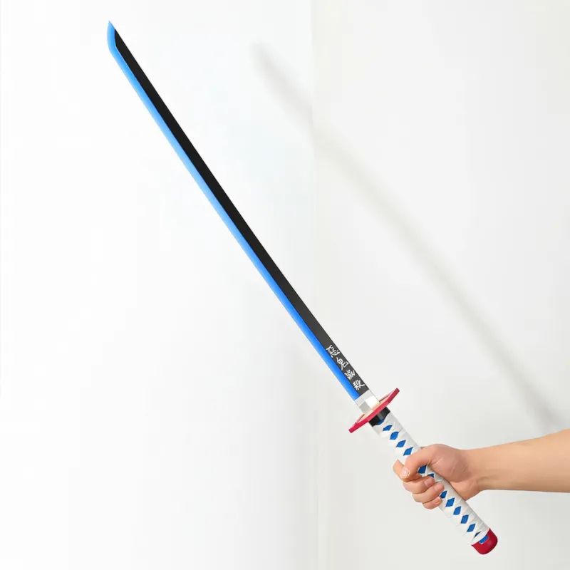 Demon Slayer Giyu Tomioka LED Katana Sword With USB Cable (No COD Allowed On This Product) - Prepaid Orders Only