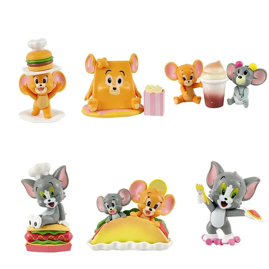 Tom And Jerry Foodie Cosplay Figure Set of 6