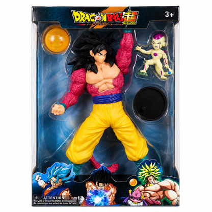 Super Saiyan 4 Goku Action Figure – Dragon Ball Heroes Collectible Figure Set