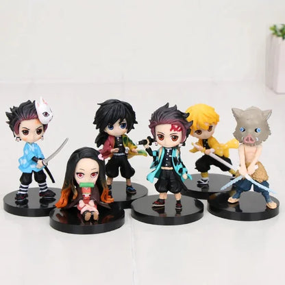 Demon Slayer Action Figure Set of 6
