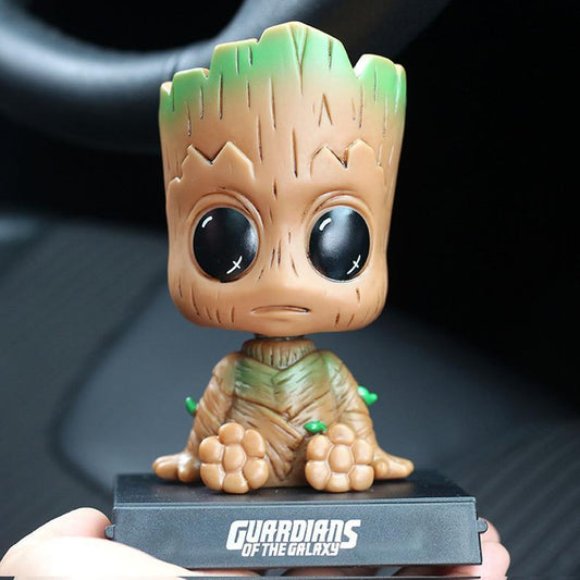 Groot Bobblehead With Phonestand