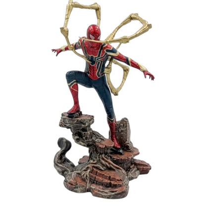 Spider-Man Superhero Action Figure with Mechanical Arms 24 Cm Approx – Collectible Display Statue
