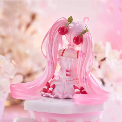 Cherry Blossom Miku Noodle Stopper Figure – 14 CM Anime Collectible PVC Statue