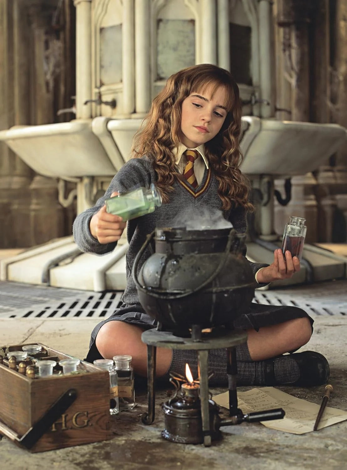 Harry Potter Chamber of Secrets Enchanted Collectible Postcard Book - Includes 4 Moving Images