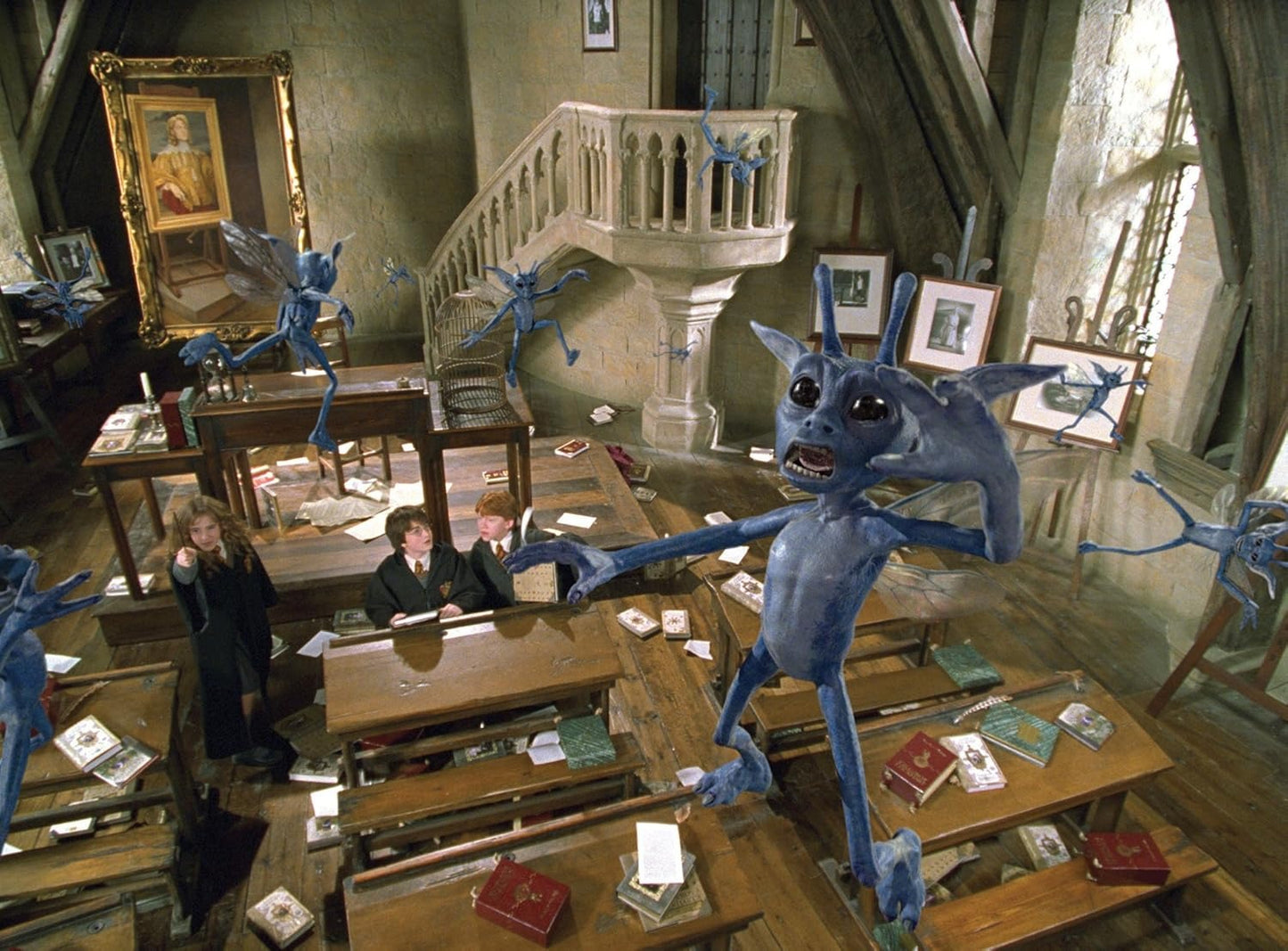 Harry Potter Chamber of Secrets Enchanted Collectible Postcard Book - Includes 4 Moving Images