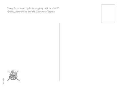 Harry Potter Chamber of Secrets Enchanted Collectible Postcard Book - Includes 4 Moving Images