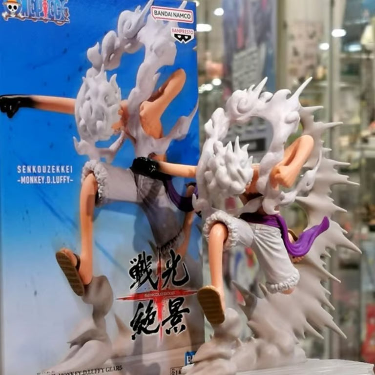 One Piece Monkey D' Luffy Gear 5 Sun God Nika - 7.11 cm Figure