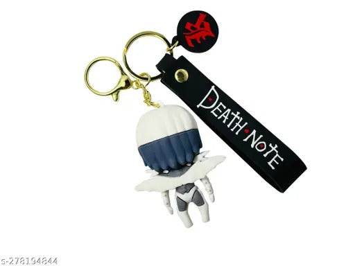 Death Note Rem Silicon Keychain with Bag Charm and Strap – Crazygifts.in