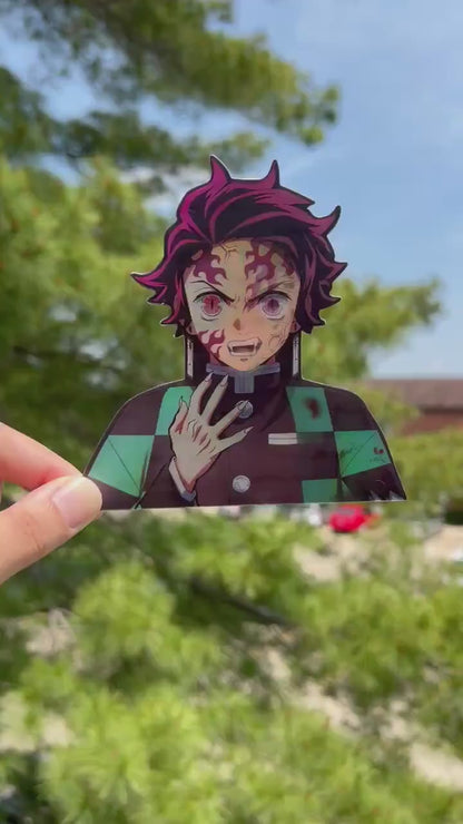 Demon Slayer Tanjiro 3D Motion Sticker