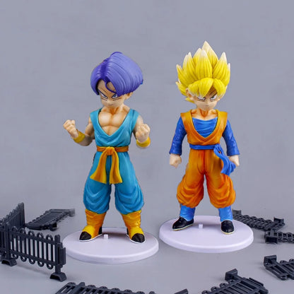 Dragon Ball Z Anime Action Figure Set of 4
