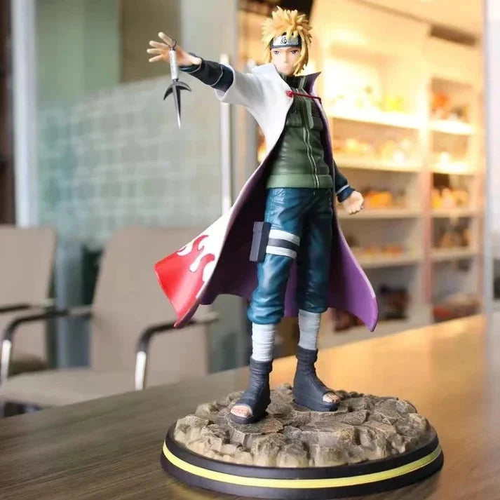 Namikaze Minato Statue PVC Figures Toys Anime Minato.